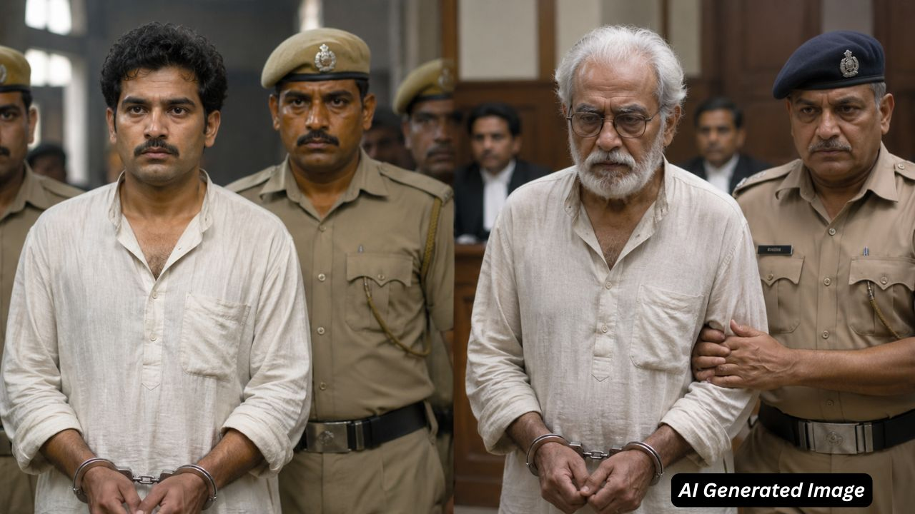 ai generated image of murder accused