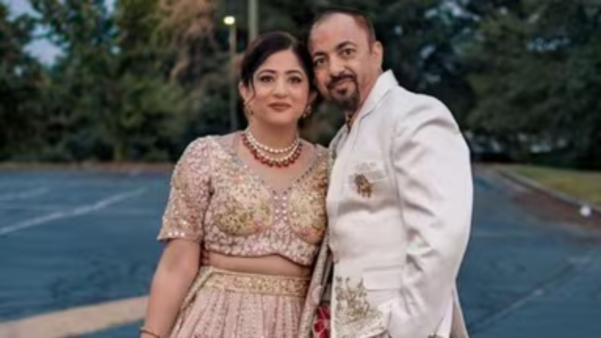 Vijay Kumar with his wife