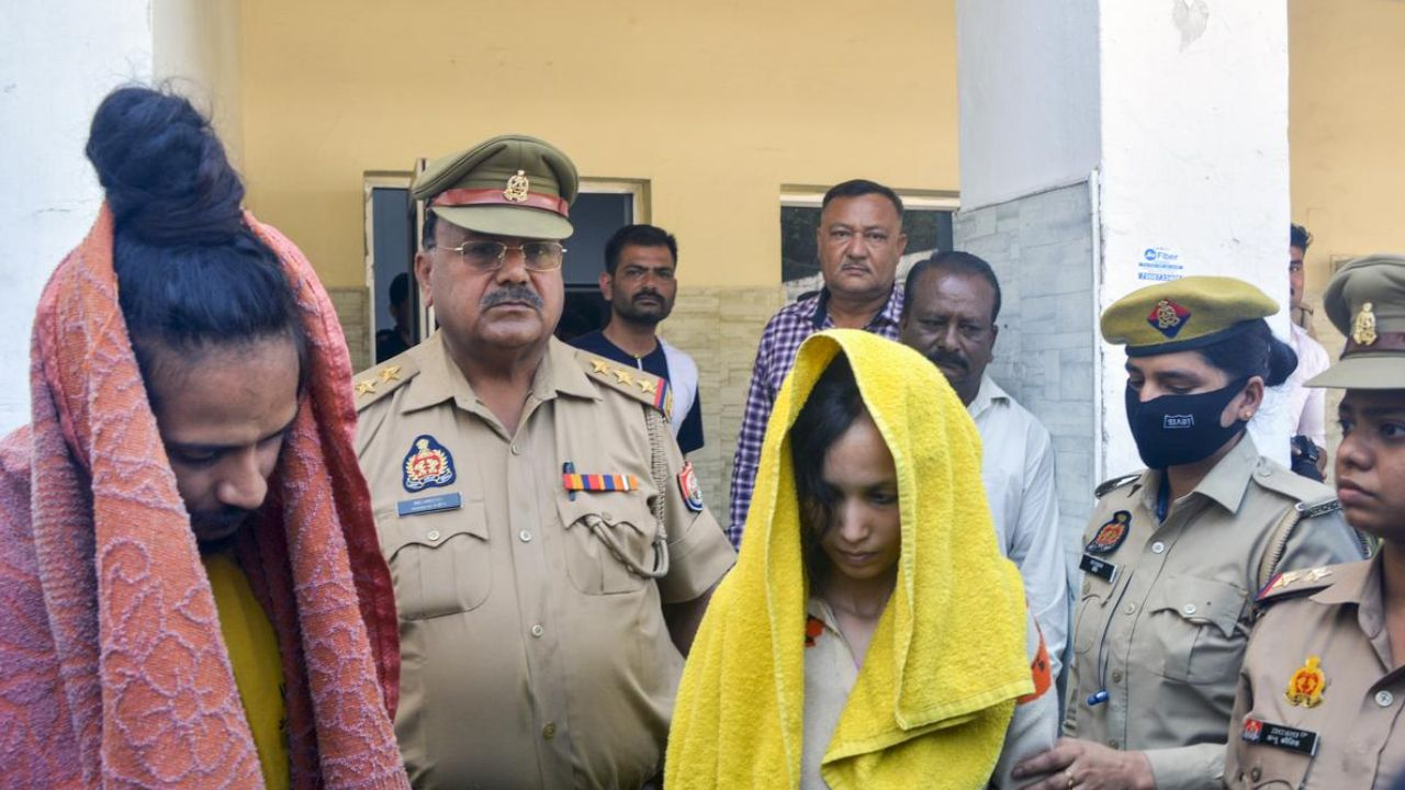मुस्कान और साहिल पुलिस की गिरफ्त में