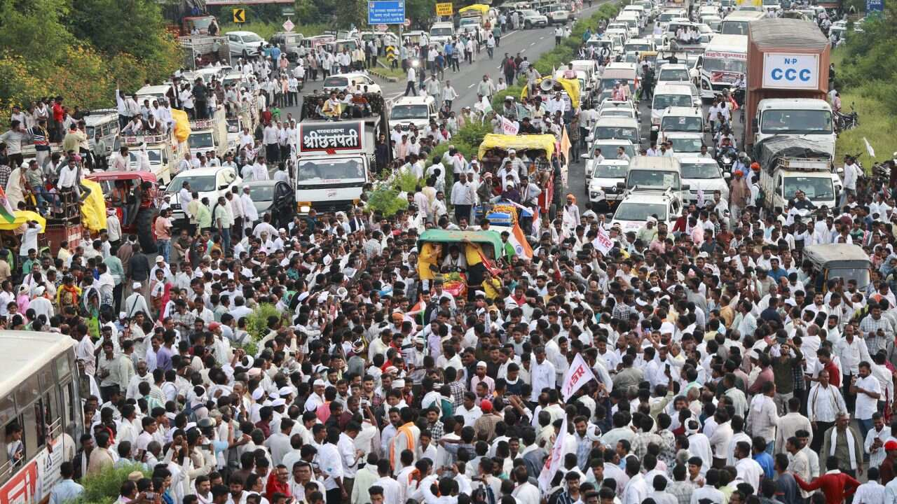 nagpur farmer protest