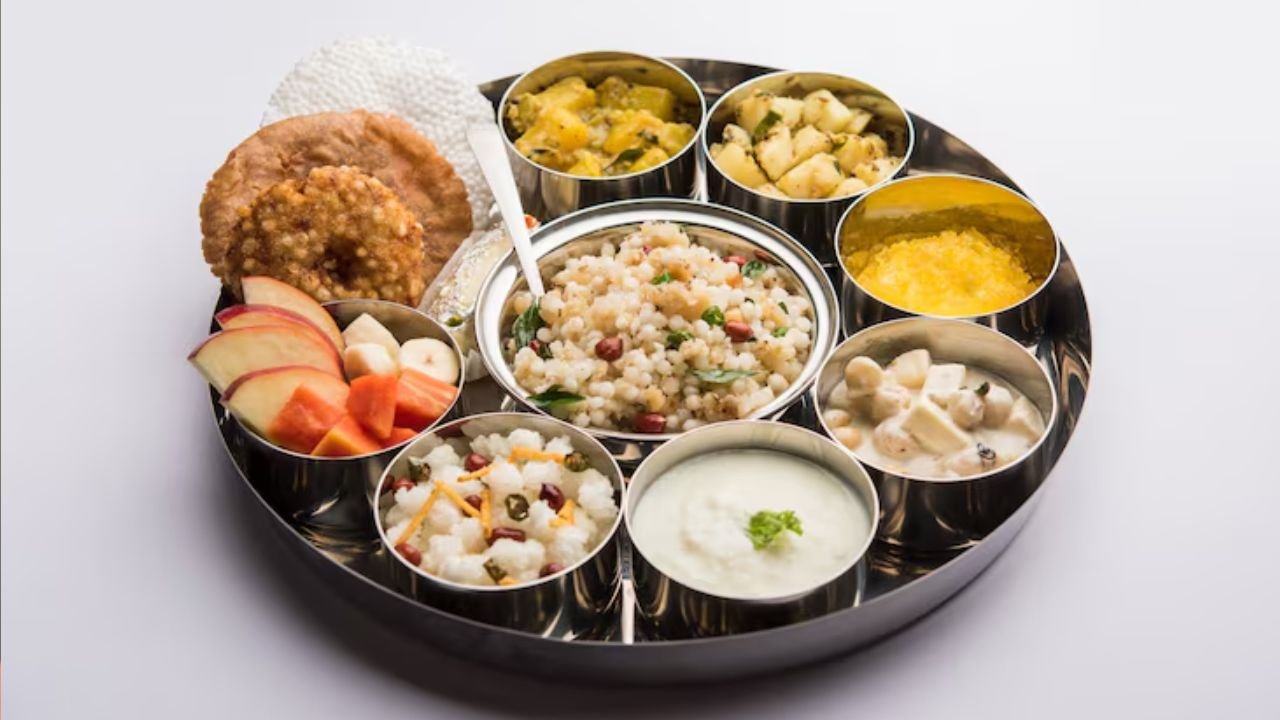 navratri thali