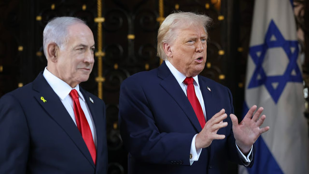 benjamin netanyahu and donald trump