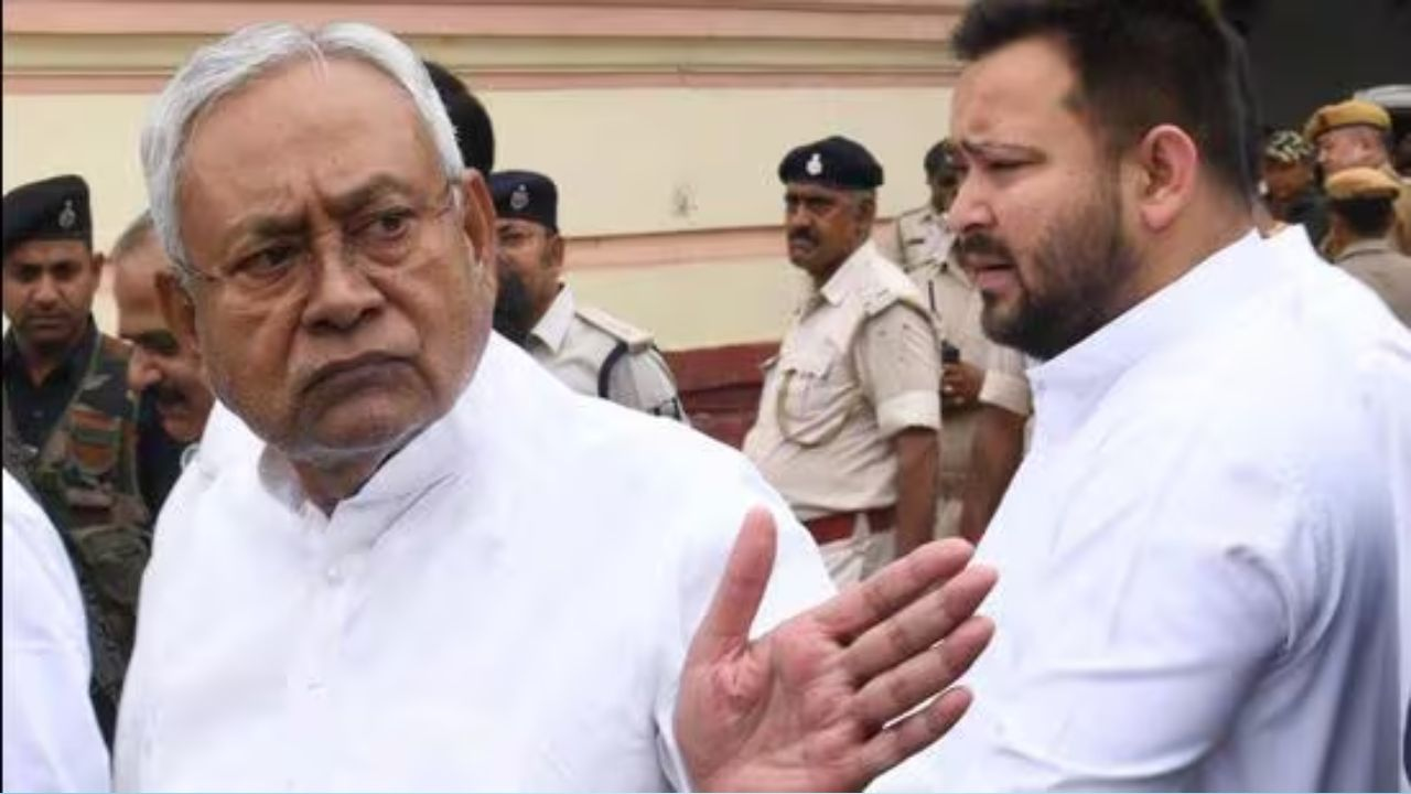 Nitish Kumar and tejashwi yadav : Photo Credit: PTI