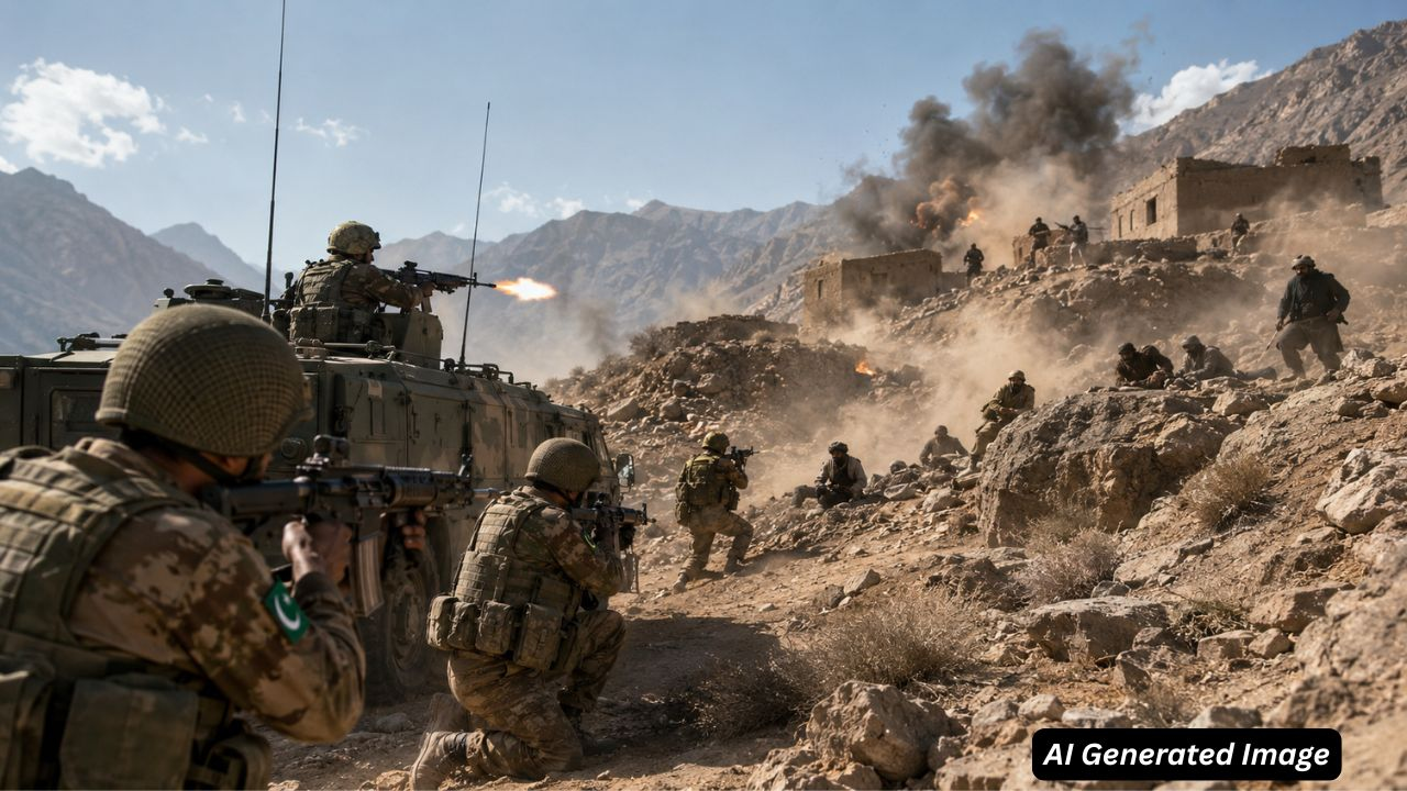 ai generated image of afghanistan vs pakistan