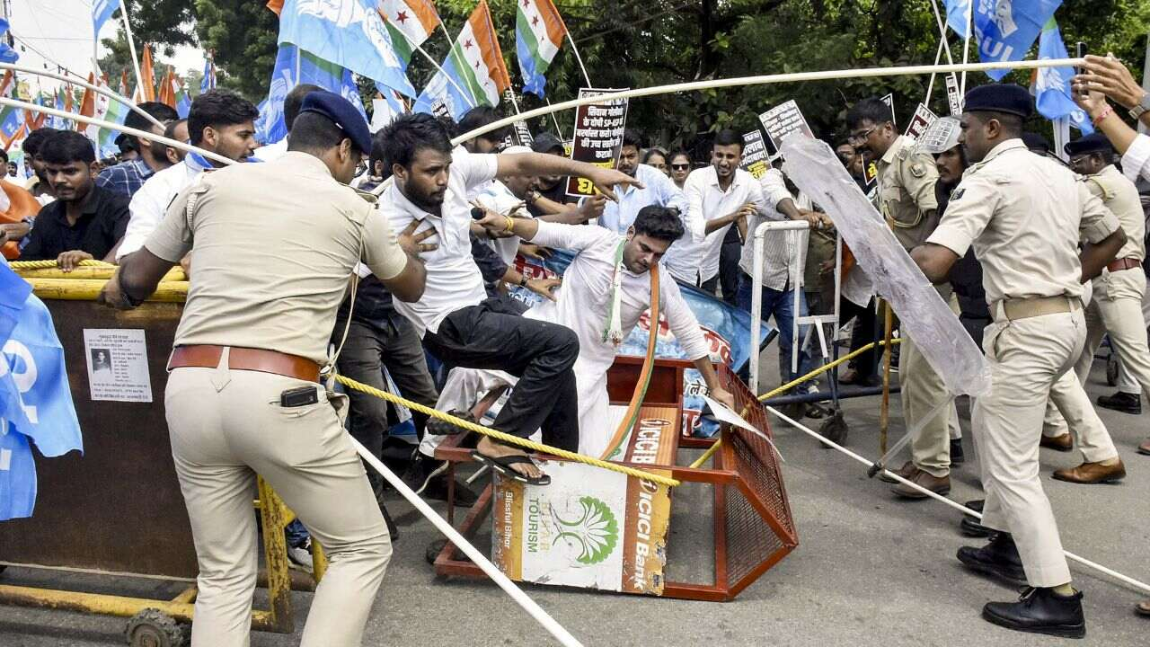patna student protest