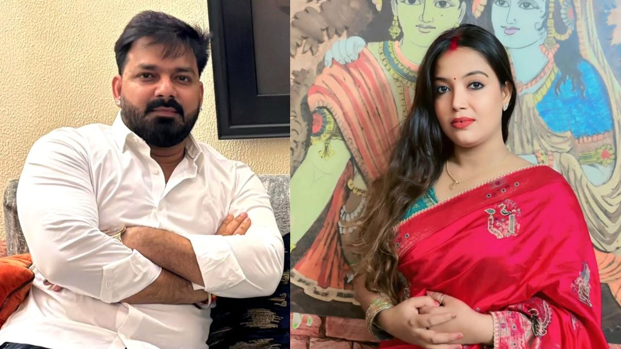 Pawan singh and Jyoti singh