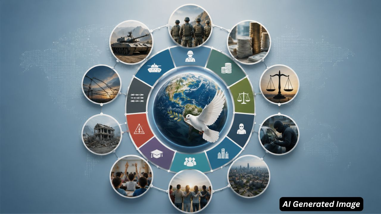 ai generated image of global peace index