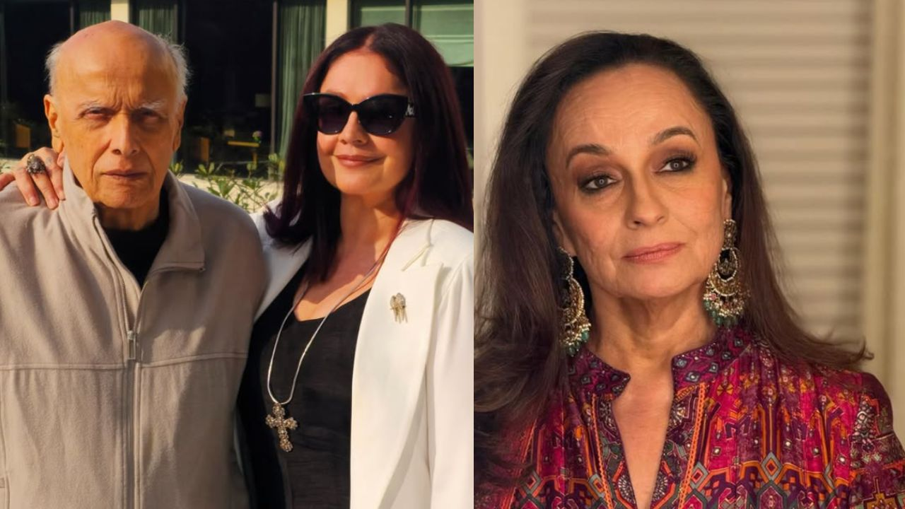 pooja, mahesh bhatta and soni rajdan