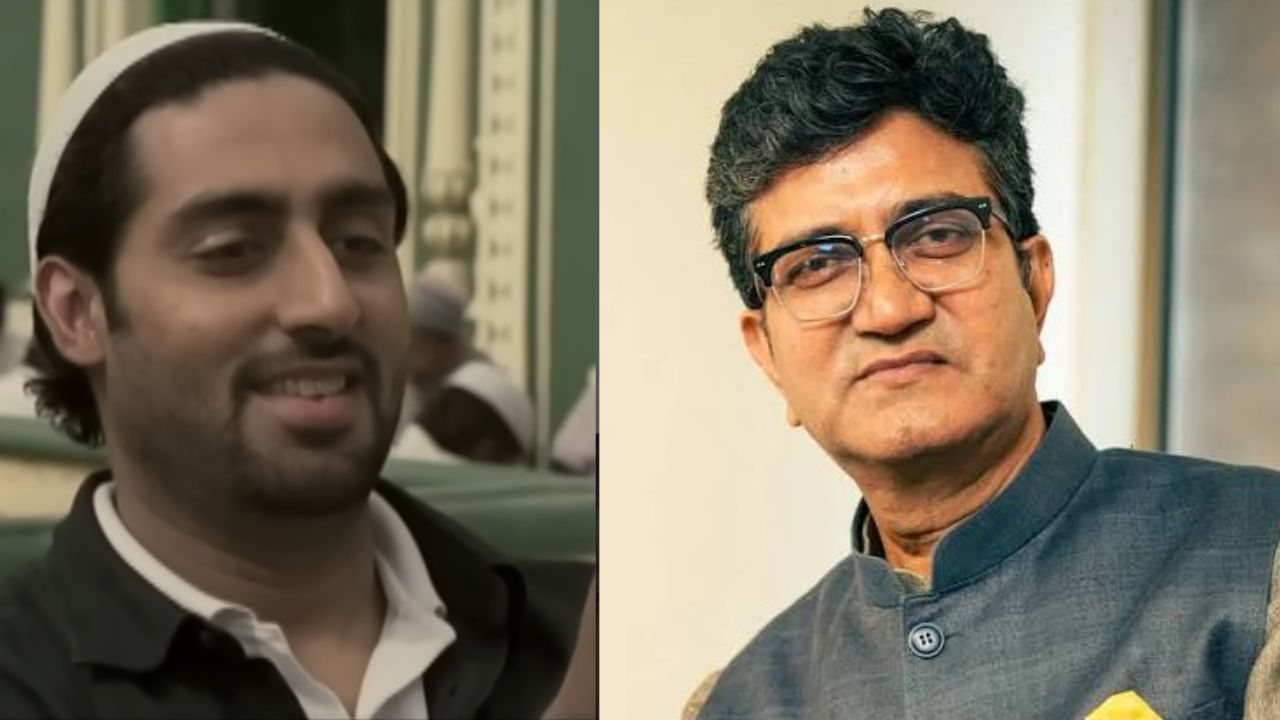 Abhishek Bachchan and Prasoon Joshi