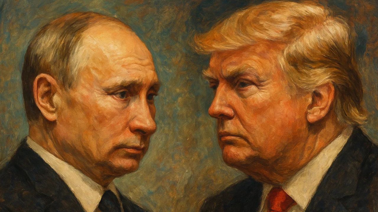 Vladimir Putin and Donald Trump.