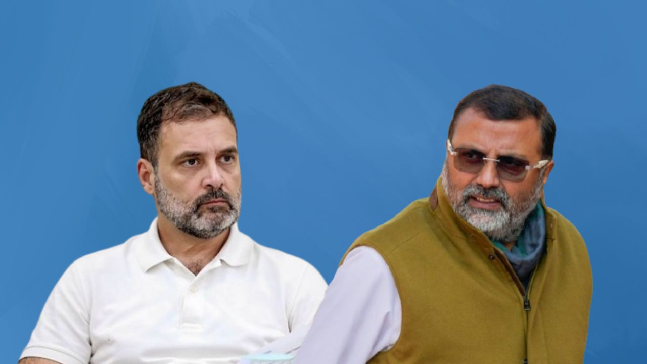 rahul gandhi and nishikant dubey
