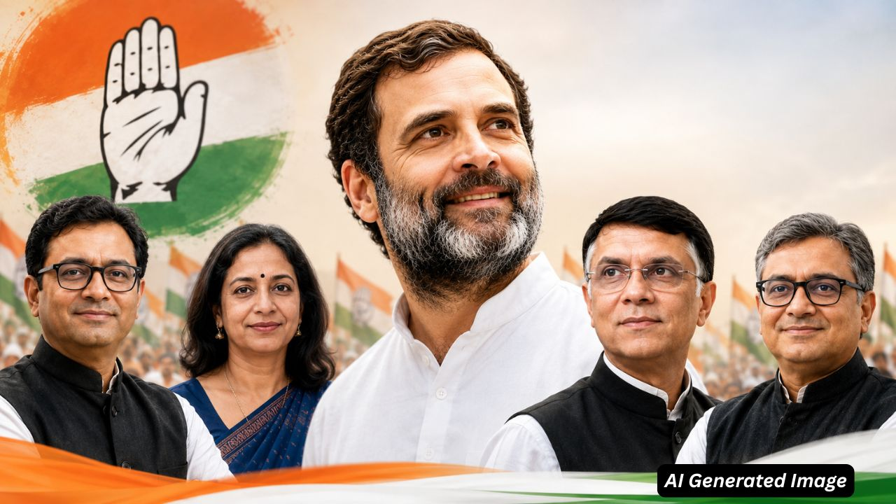 ai generated image of congress leaders