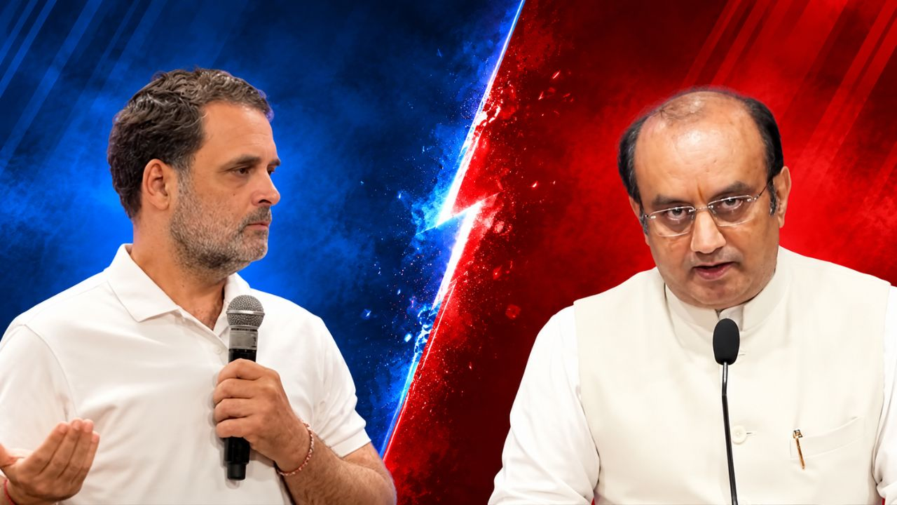Rahul Gandhi vs Sudhanshu Trivedi