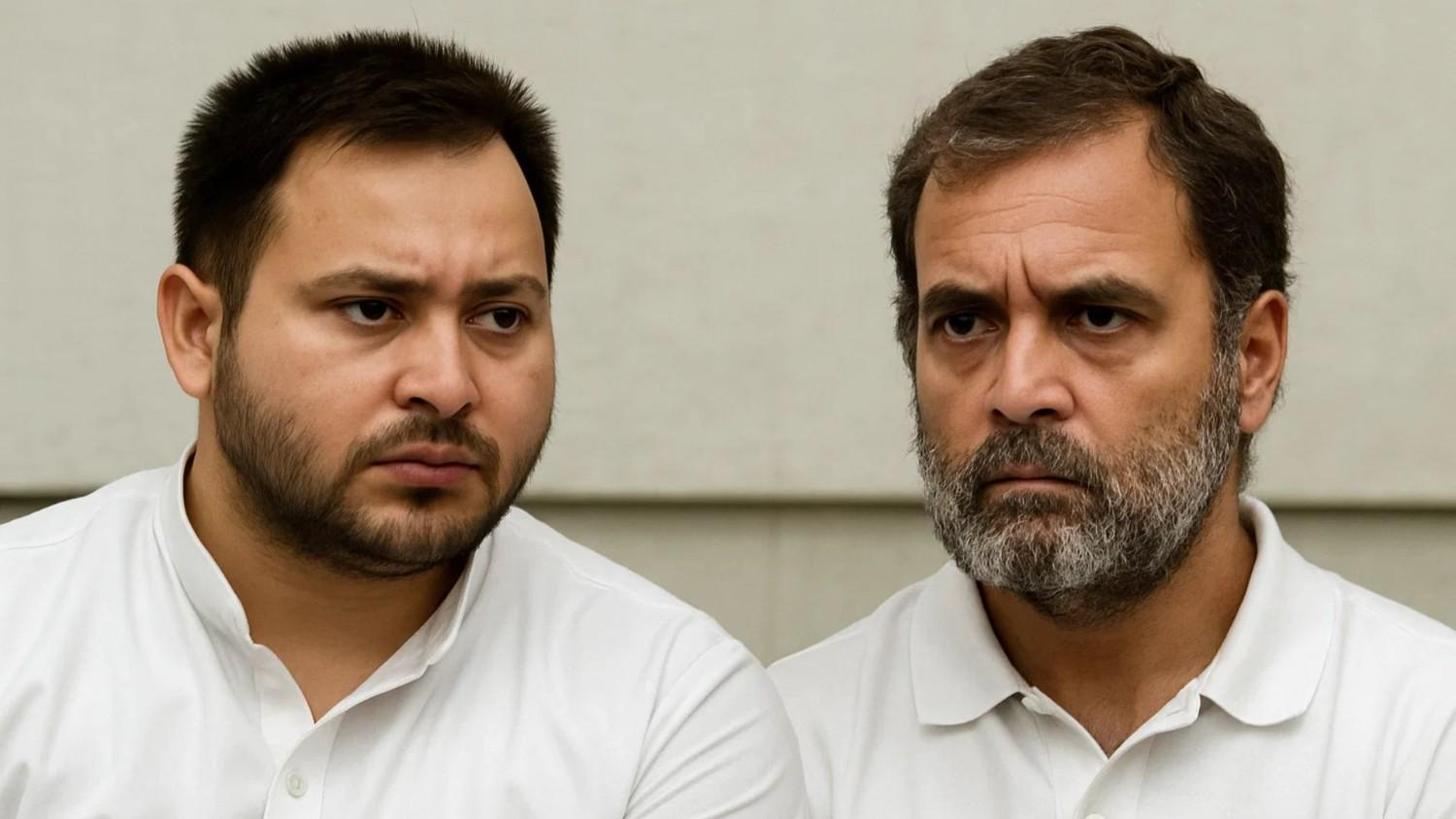 Tejashwi Yadav- Rahul Gandhi