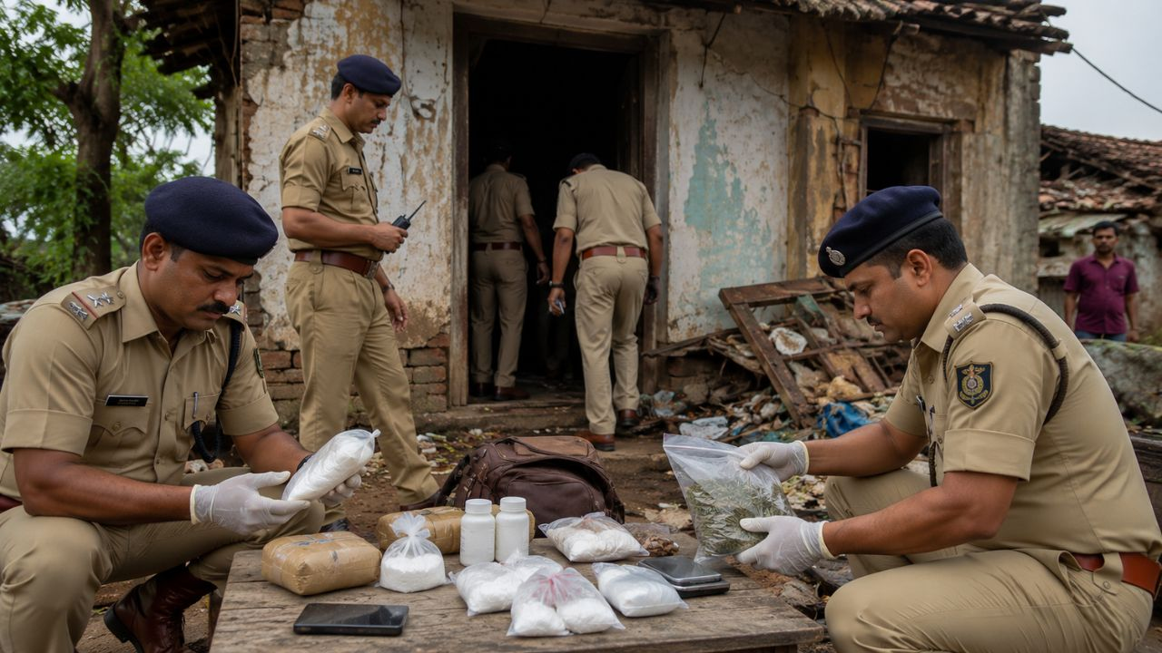 ai generated image police raid