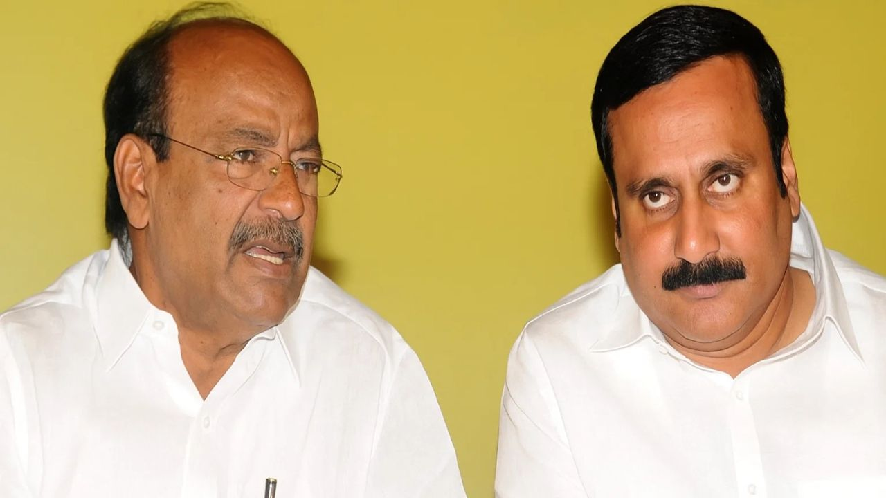 s ramadoss and ambumani ramadoss । Photo Credit: AI Generated