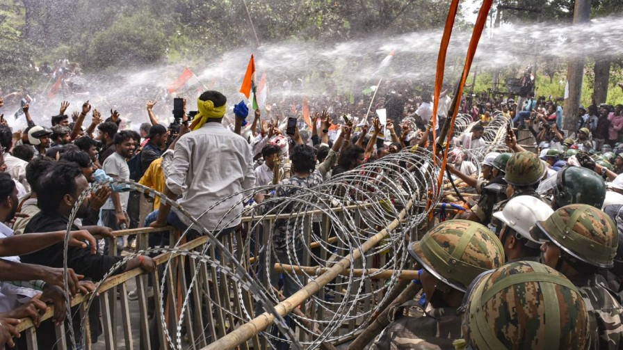 Ranchi student protest
