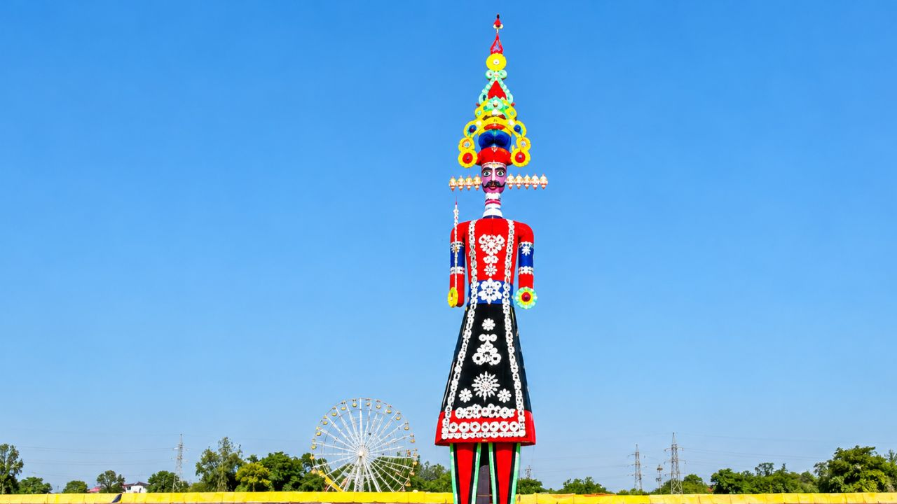 रावण का पुतला दहन