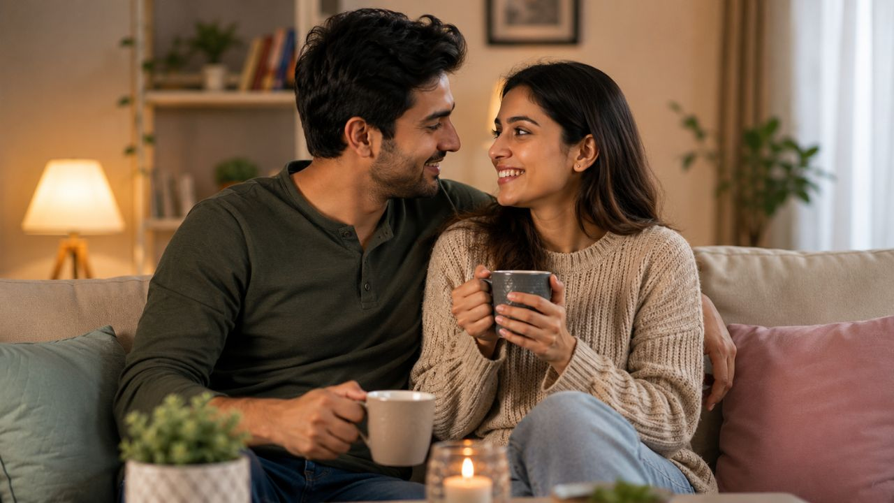 AI generated image of couple
