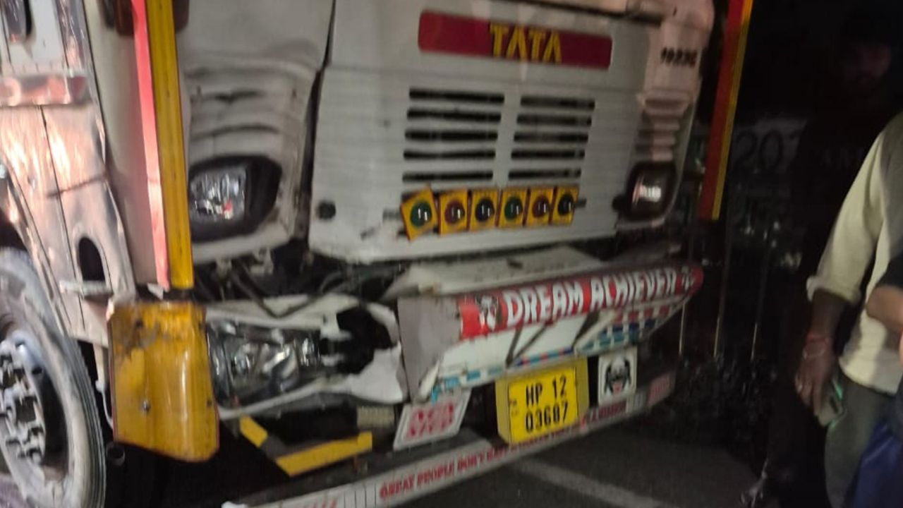 मेरठ में मेरठ-करनाल हाईवे पर हादसा