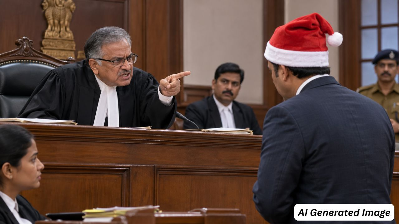 ai generated image of a court proceeding