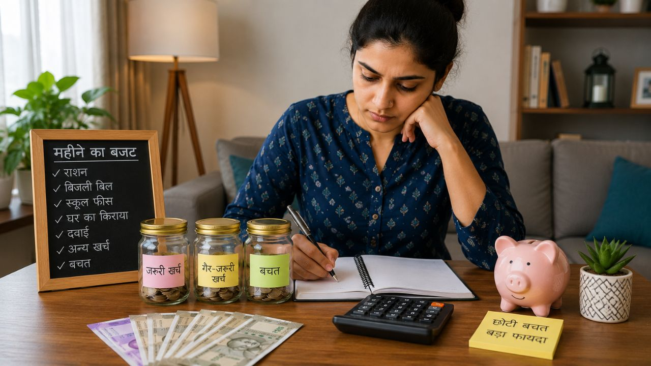 AI generated image of money saving