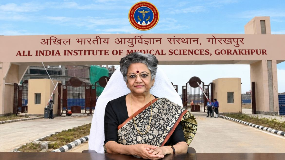 गोरखपुर AIIMS की डायरेक्टर की तबीयत बिगड़ी