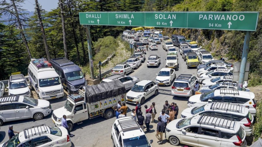 shimla traffic