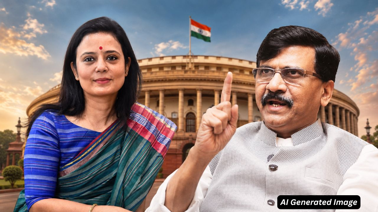 sanjay raut and mahua moitra