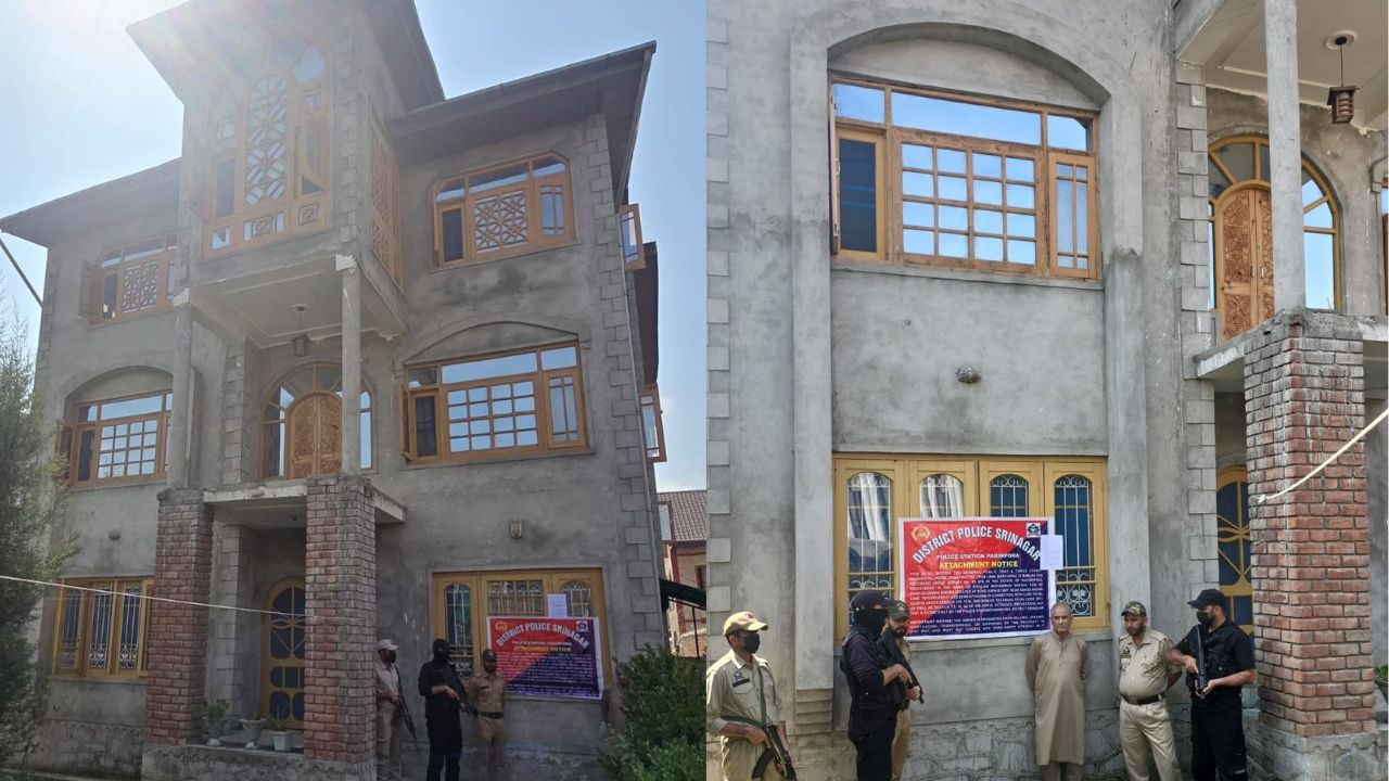 Pahalgam attack terrorist building