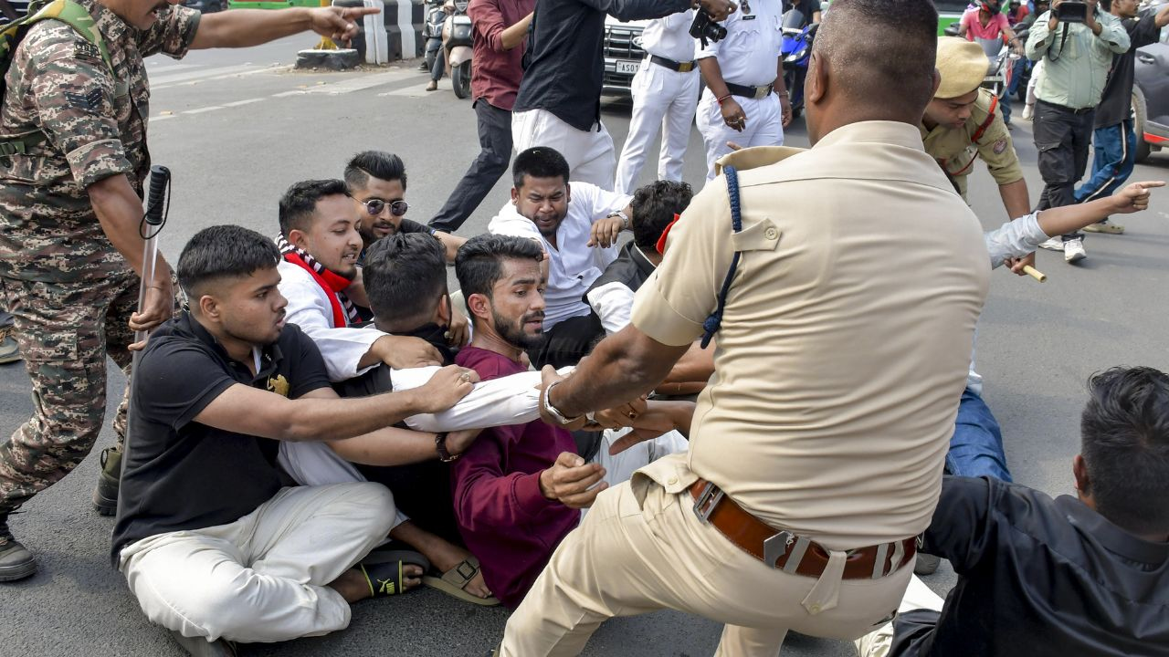 student protest