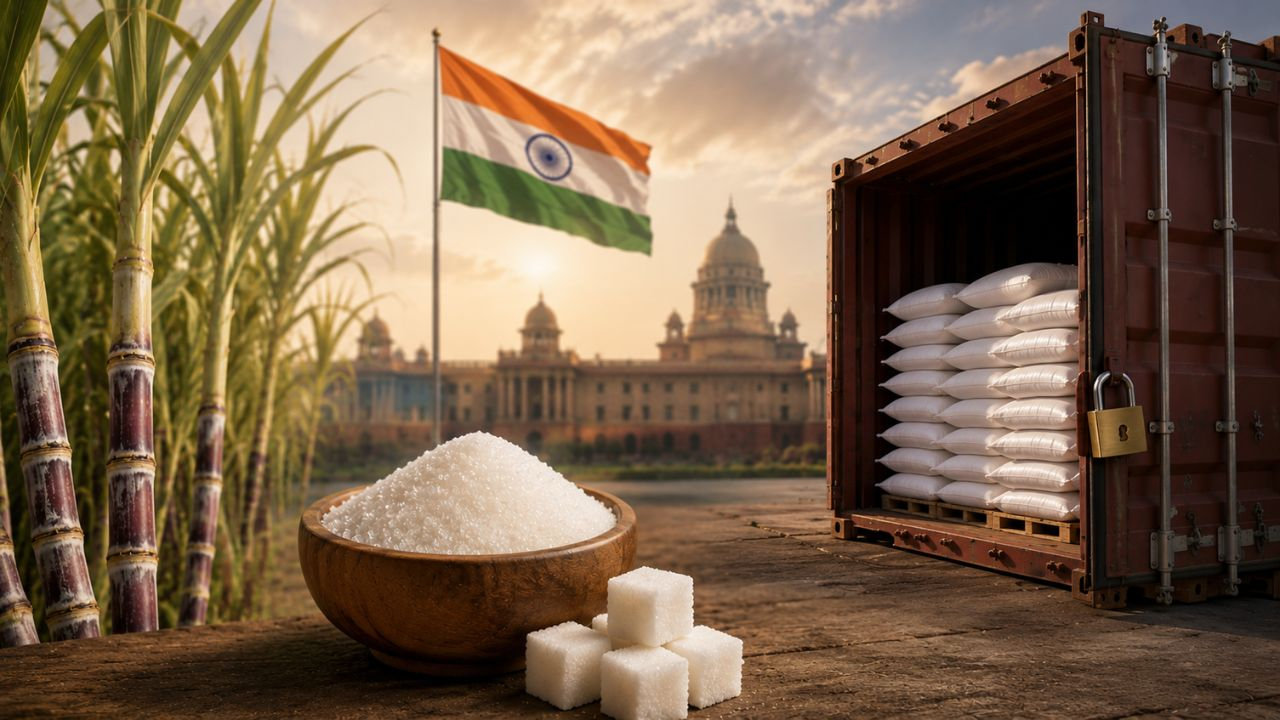 ai generated image of sugar export