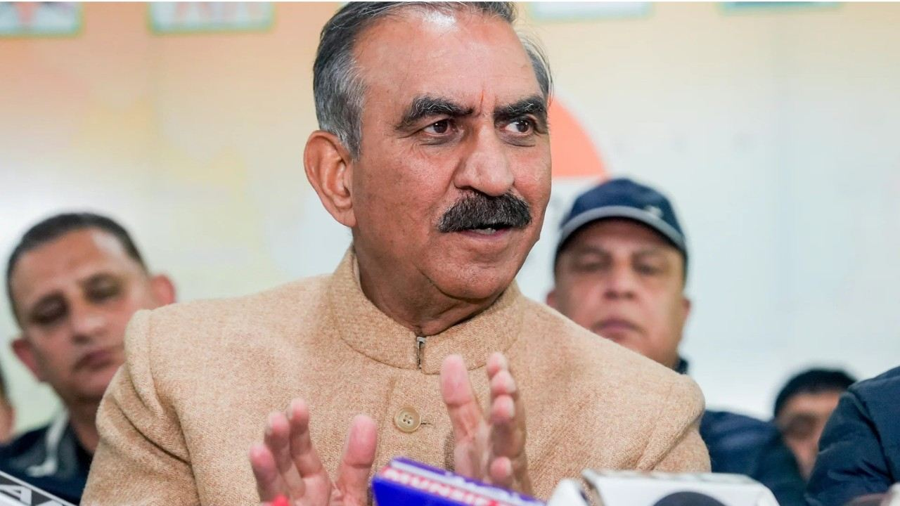 CM Sukhvinder Singh Sukhu
