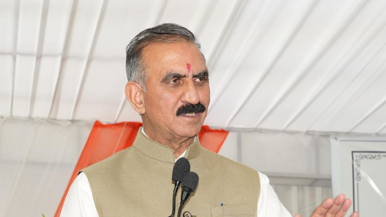 CM Sukhwinder Singh Sukhu