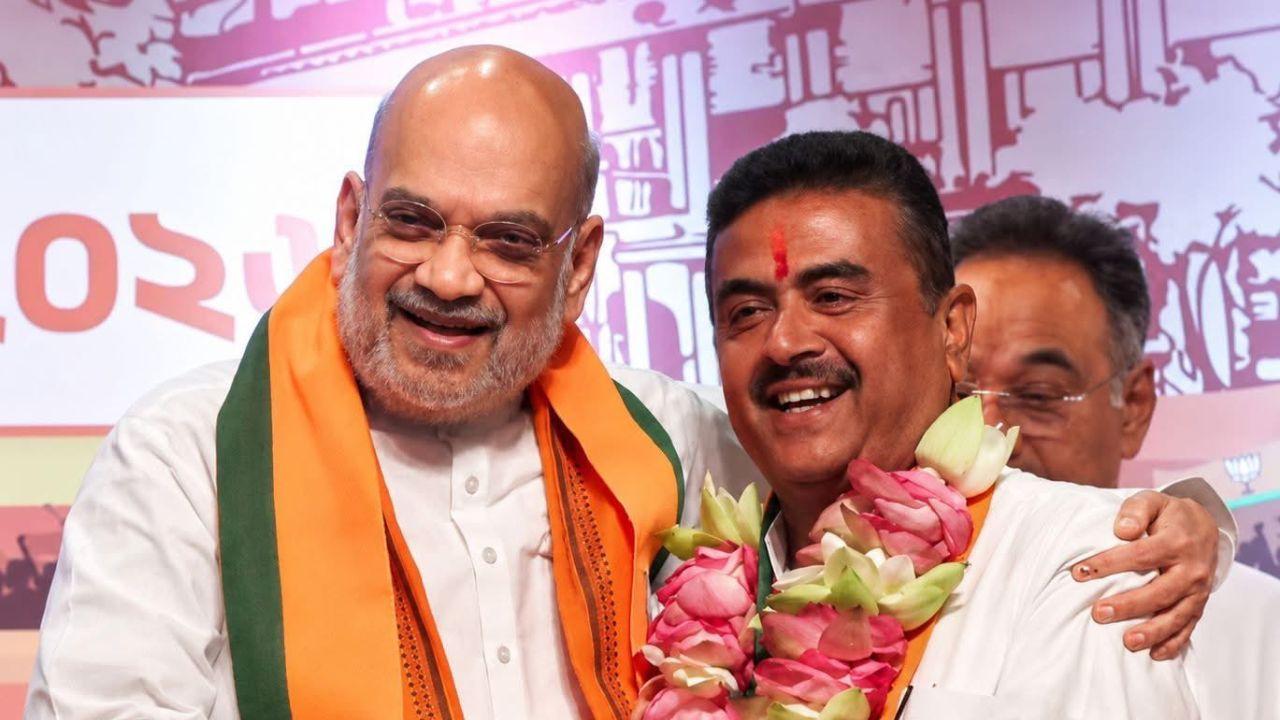 amit shah and suvendu adhikari