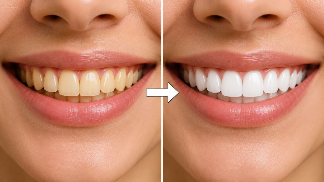 teeth whitening tips at home