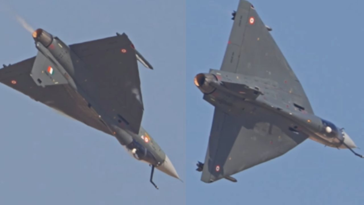 Tejas crash New Video.