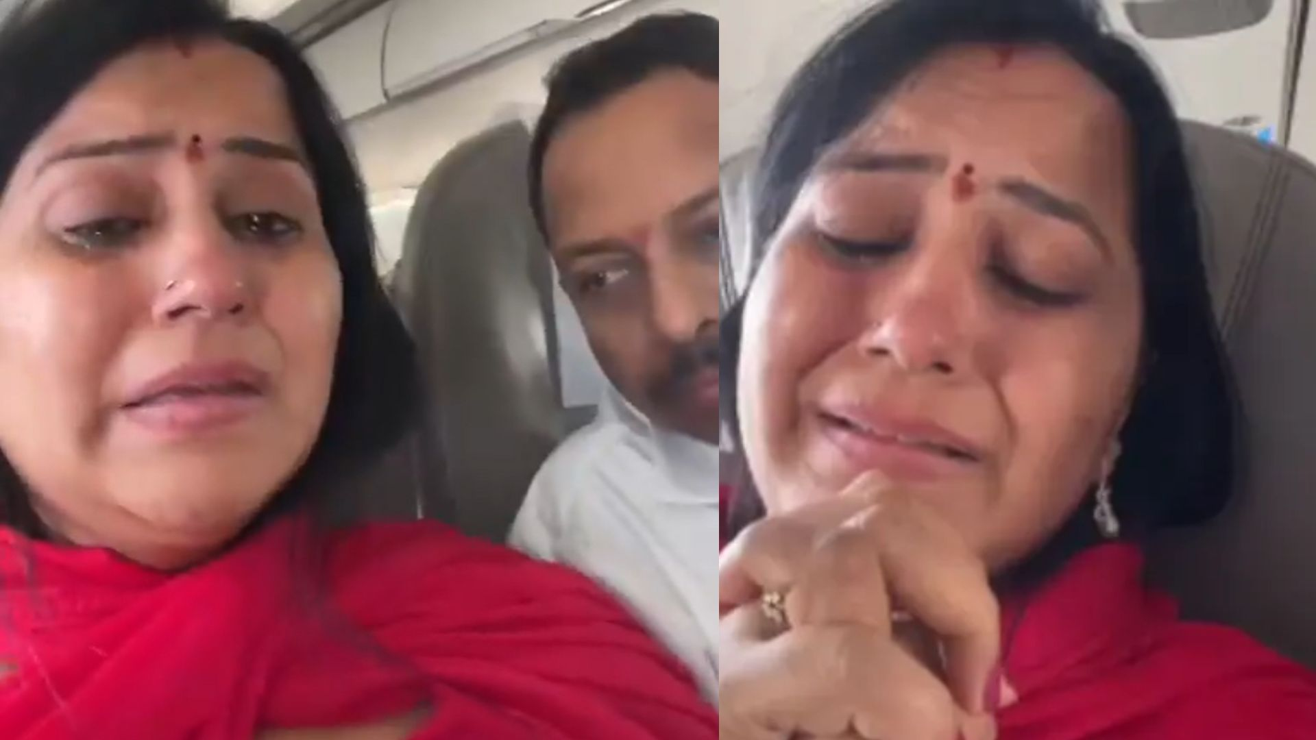 Passenger stuck in flight