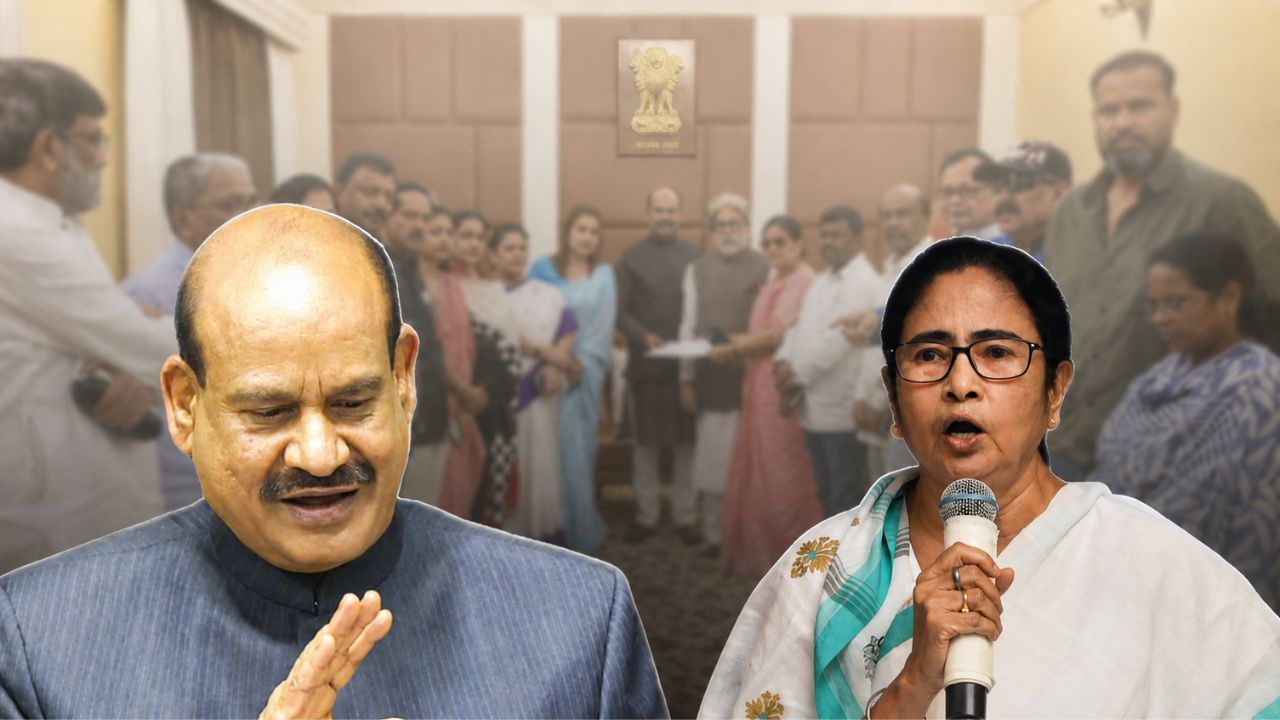 om birla and mamata banerjee