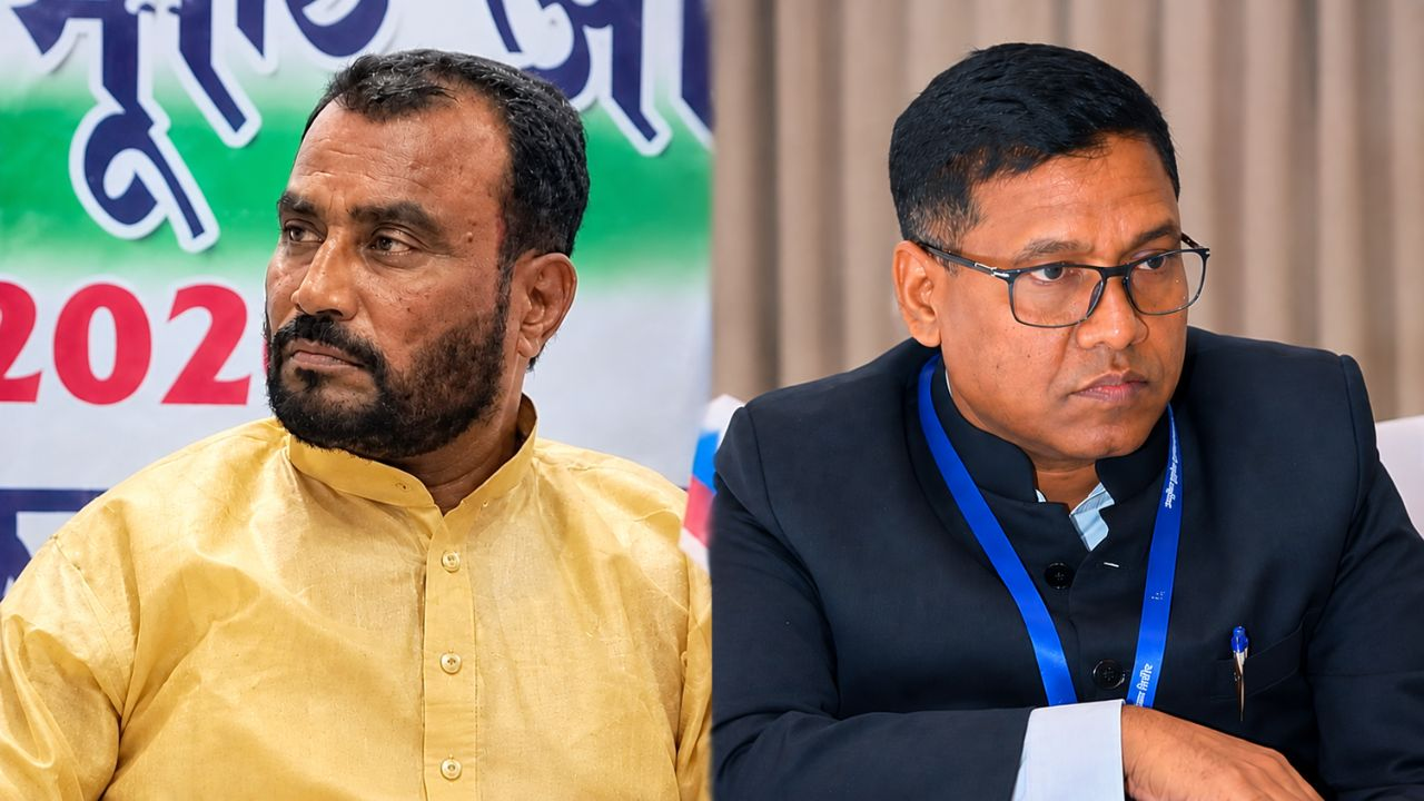 Shyam Rajak and Santosh Suman