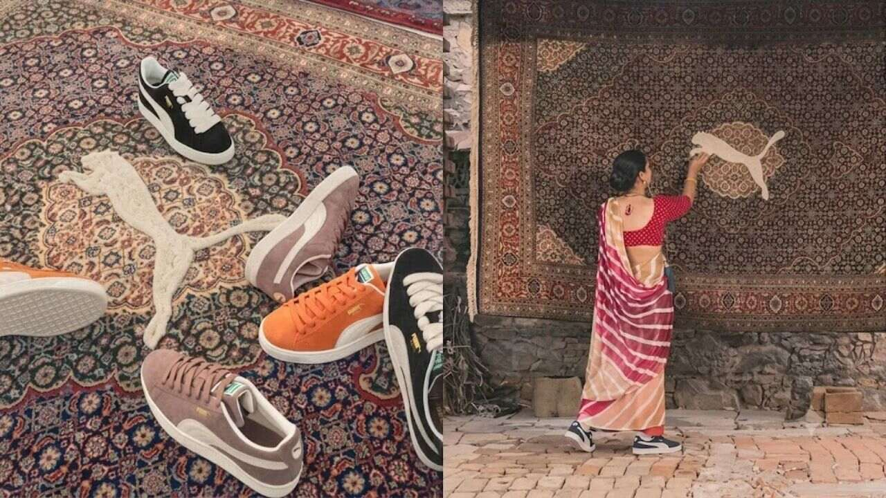 PUMA and Jaipur Rugs sneakers