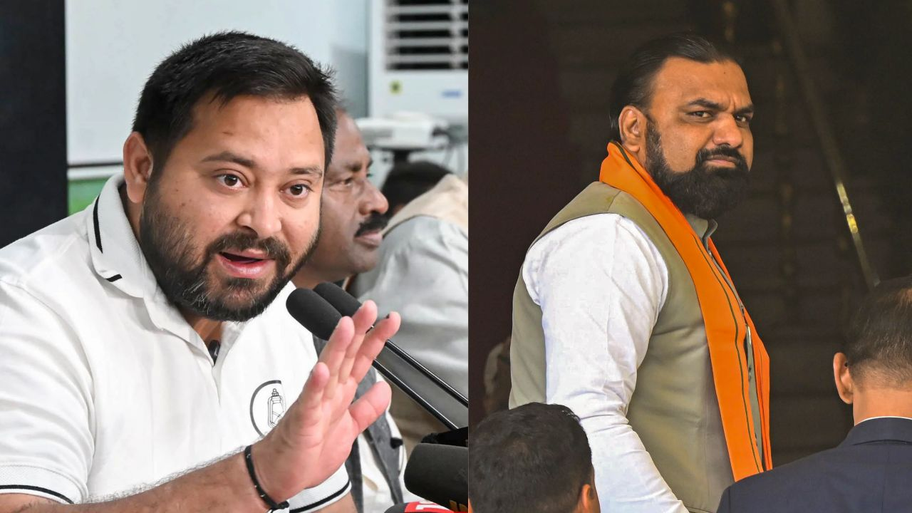 tejashwi yadav and samrat choudhary
