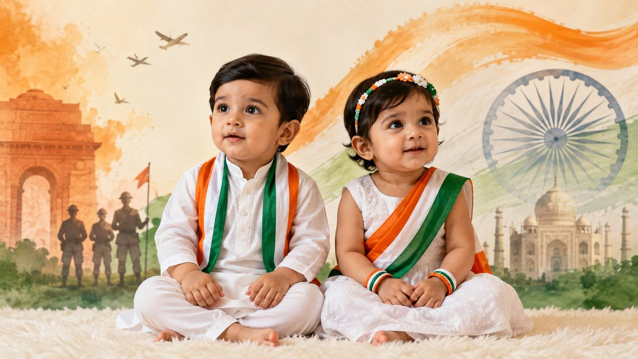 AI generated image of children