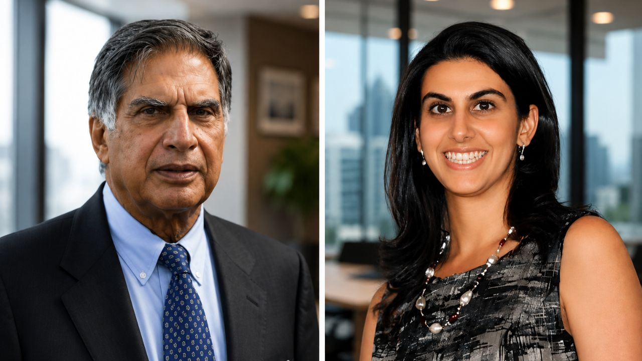 Ratan Tata And Maya Tata