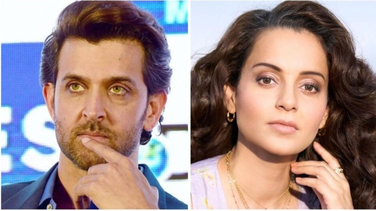 Hrithik Roshan And Kangana Ranaut
