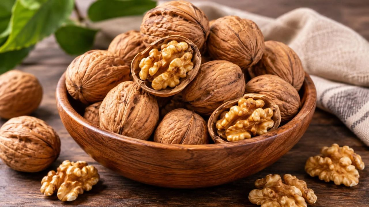 AI generated image of walnut