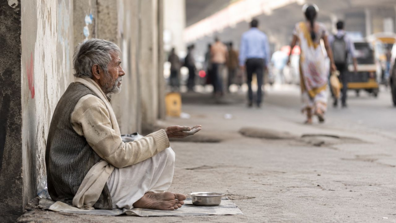image of beggar