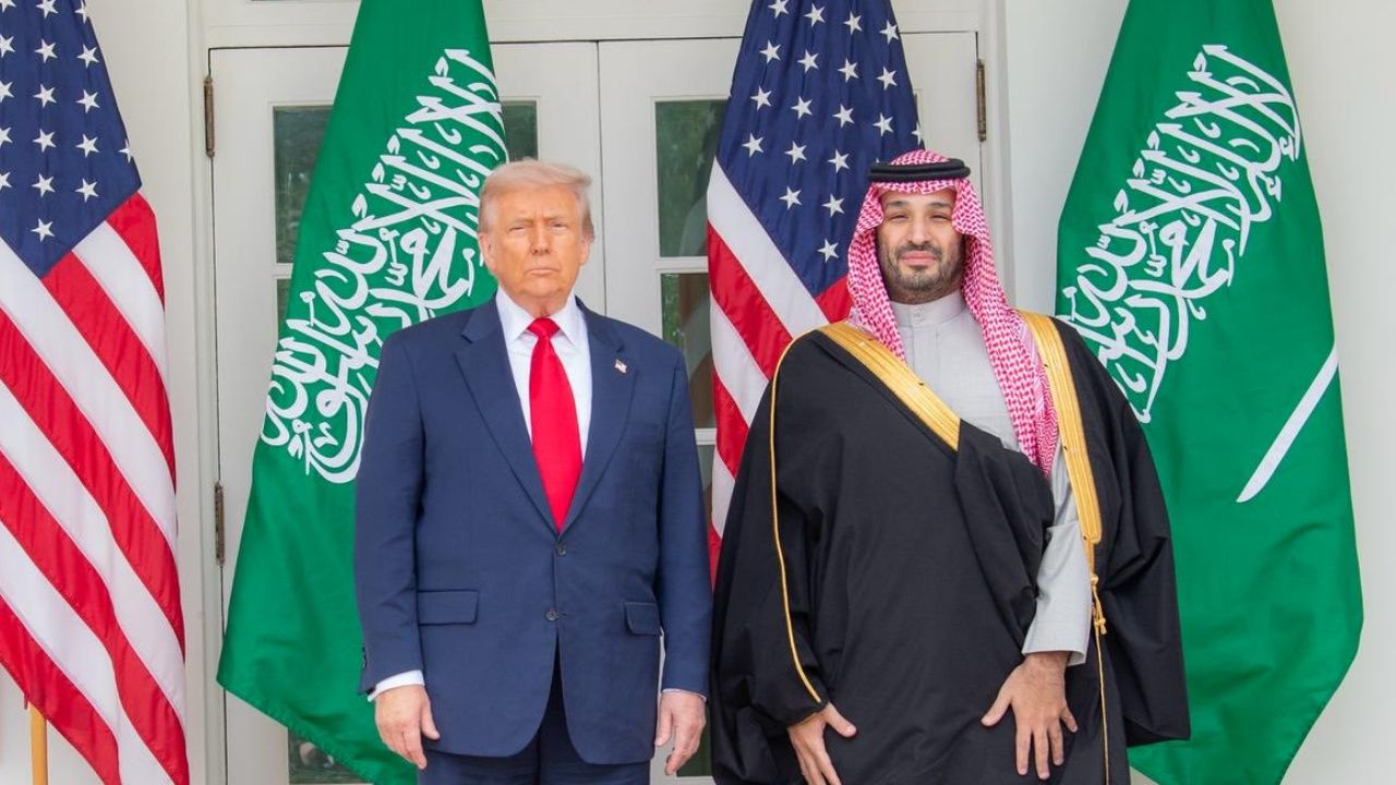 Donald Trump and Mohammed bin Salman
