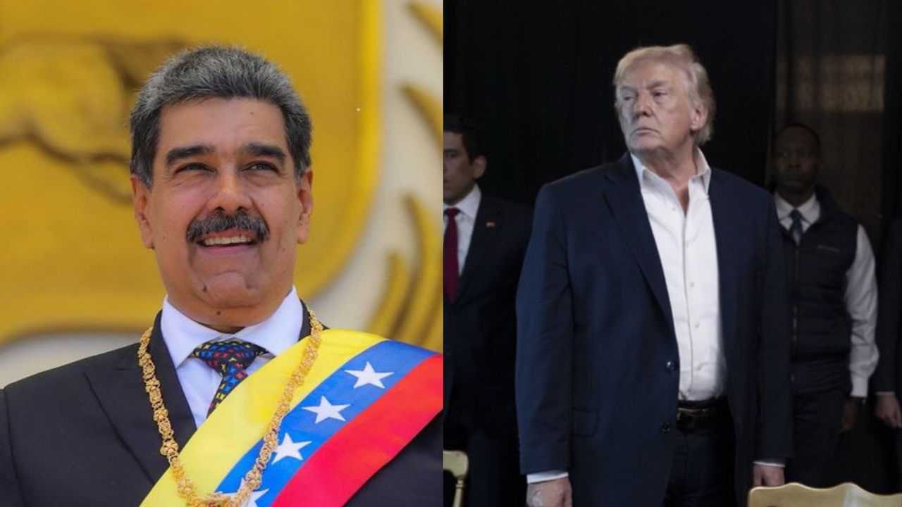 Nicolas Maduro and Donald Trump