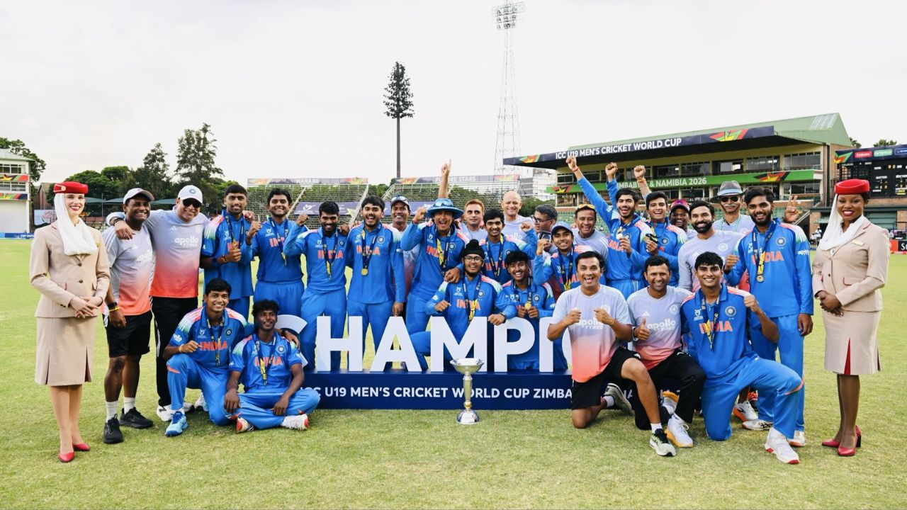 U19 world cup winning team